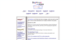 Desktop Screenshot of bayhouse.com